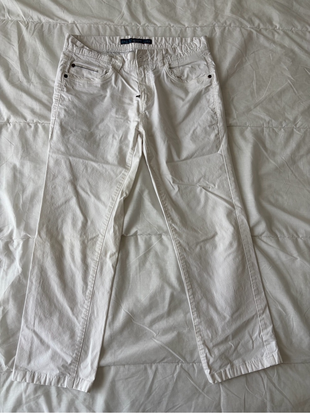 Camicissima White Tailored Jeans Pants